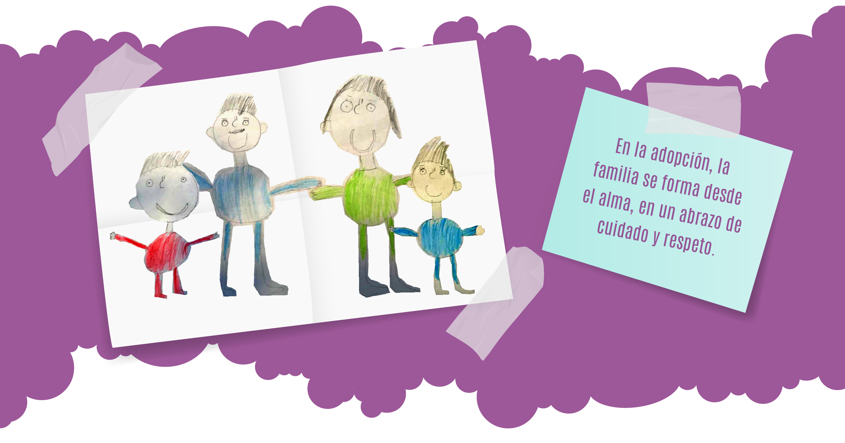 En la adopción, la familia se forma desde el alma