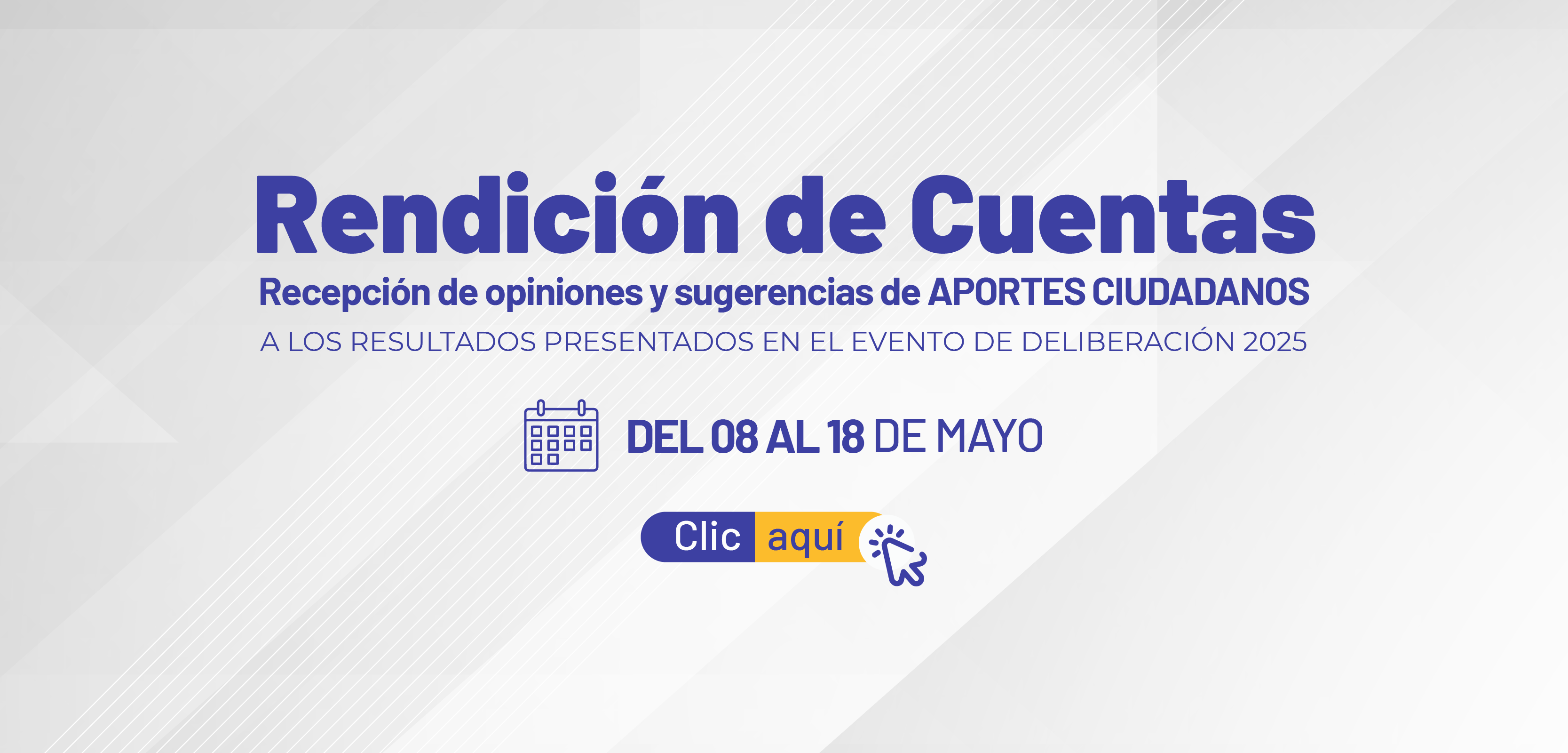 Rendición de Cuentas 2025 - RECEPCIÓN DE OPINIONES, SUGERENCIAS Y DEMÁS APORTES CIUDADANOS A LOS RESULTADOS PRESENTADOS EN EL EVENTO DE DELIBERACIÓN 2025