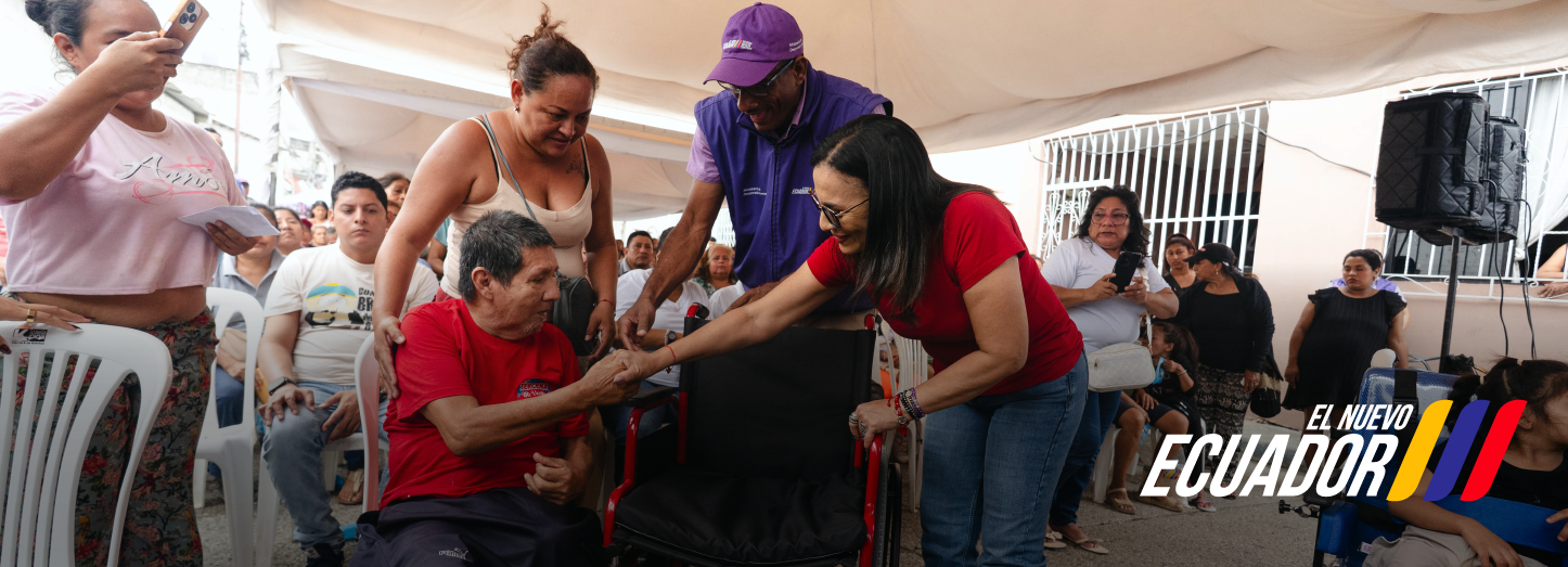 Ministra Zaida Rovira verificó atención integral para más de 1.500 personas en la brigada social que se hizo en Prosperina