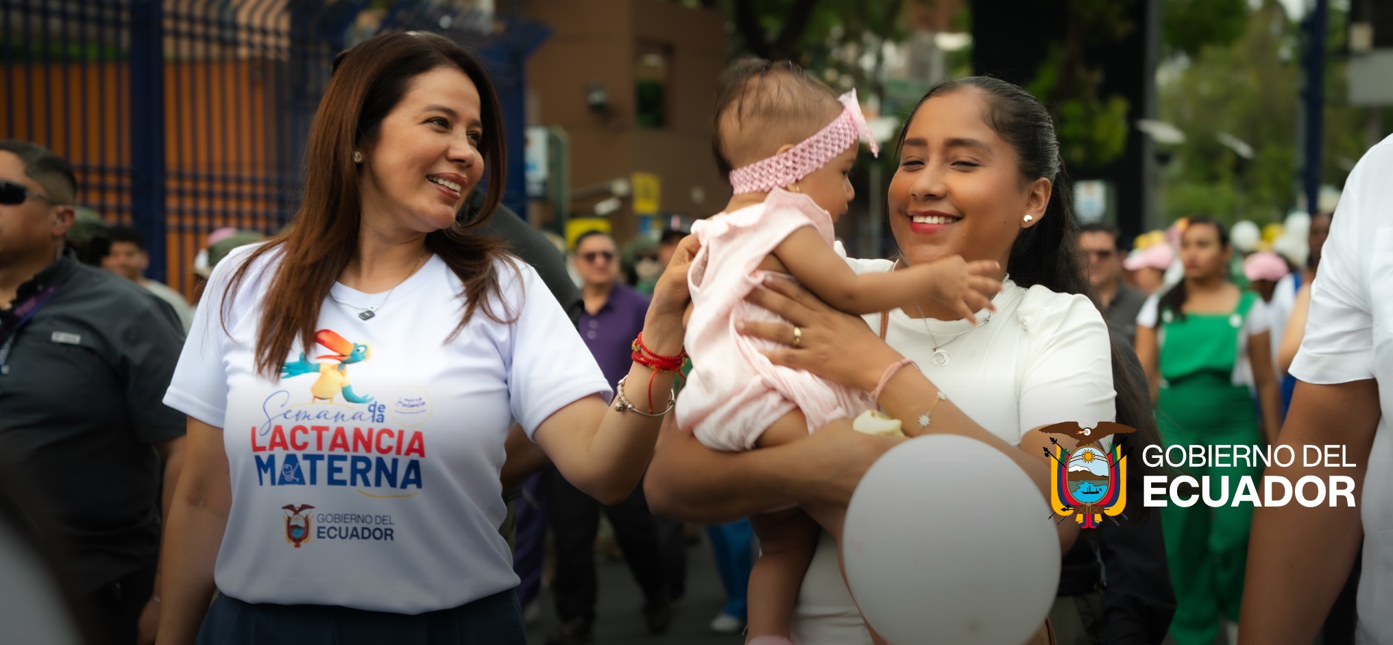 GOBIERNO DE DANIEL NOBOA PROMUEVE LA LACTANCIA MATERNA COMO PILAR DEL DESARROLLO EN LA PRIMERA INFANCIA