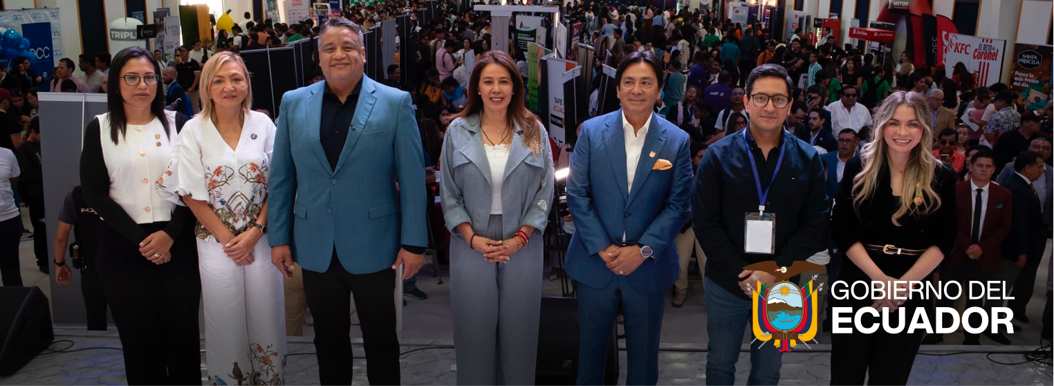 El Gobierno del presidente Daniel Noboa fortalece el acceso al empleo formal con más de 3.000 vacantes en Guayaquil